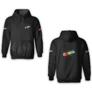 Discover Splash skater Skateboard 3D Hoodies