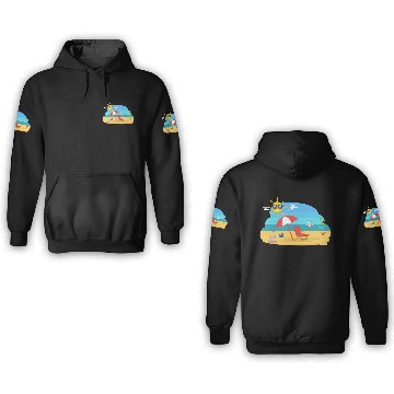 Discover "Tropical Paradise 3D Hoodies
