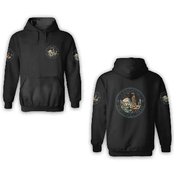 Discover Yosemite National Park Vintage Style Half Dome 3D Hoodies