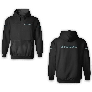Discover DESIGNdrunknmunky s drunk monkey 3D Hoodies