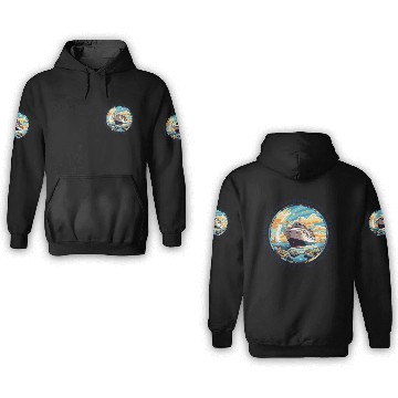 Discover Cruise Mode: On Ship Vacation 3D Hoodies