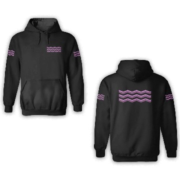 Discover Queer Chevron Pattern 3D Hoodies