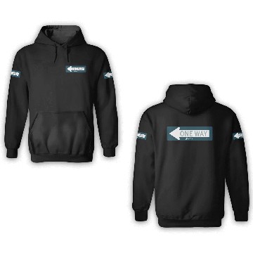 Discover Philly Oneway Print 3D Hoodies