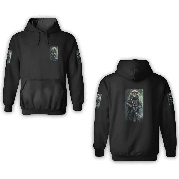 Discover Lion soldier of war 3D Hoodies