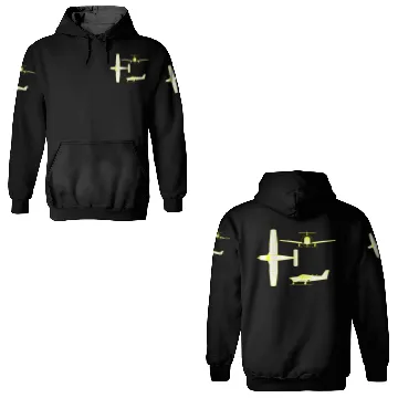 Discover Piper PA 32 260 6 Cherokee Six 3D Hoodies