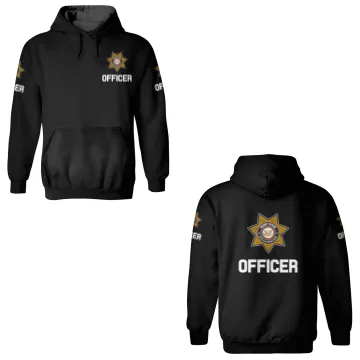 Discover Security Officer Enforcement Badge Police Guards U 3D Hoodies