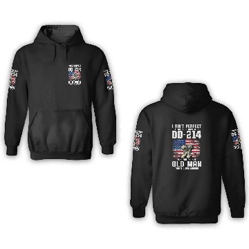 Discover US Army DD-214 American Flag 3D Hoodies