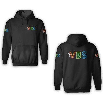 Discover I Love VBS Vacation Bible School Crew Church 3D Hoodies