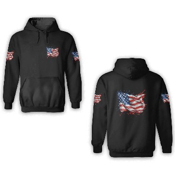 Discover American Flag 3D Hoodies
