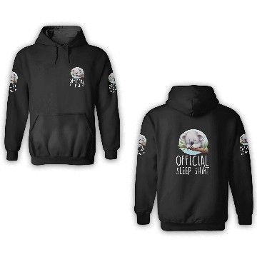 Discover Official Sleep 3D Hoodies Koala Bear