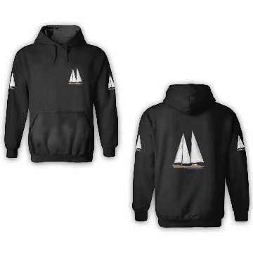 Discover Sailing Key Largo Florida Keys Beach Sunset 3D Hoodies