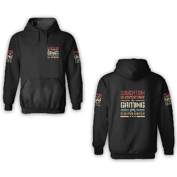 Discover Education And Gaming 3D Hoodies