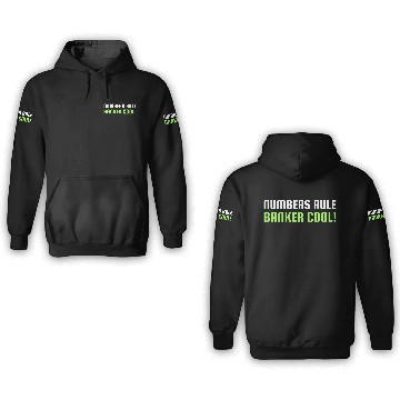 Discover Numbers Rule Banker Cool 3D Hoodies