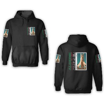 Discover Algeria Independent since 1962 3D Hoodies