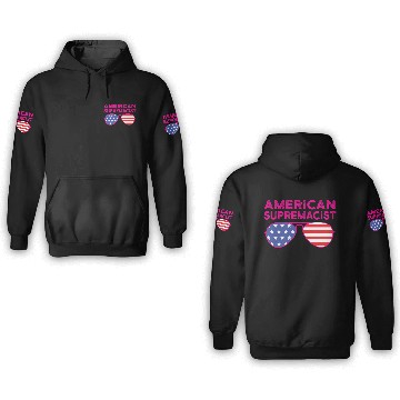 Discover American Supremacist American Flag Merica Usa 3D Hoodies