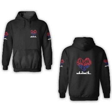 Discover Houston Texas Pride Embrace the Spirit 3D Hoodies
