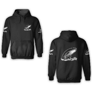 Discover Whale Ocean Marine 3D Hoodies