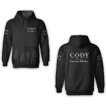 Discover Cody Wyoming Rodeo Capital Of The World 3D Hoodies