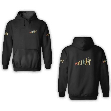 Discover Golf Player Evolution Golf Club Golfer Golf Retro 3D Hoodies