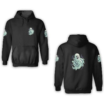 Discover Eerie Halloween Ghoul, Spooky Season Delight 13 3D Hoodies