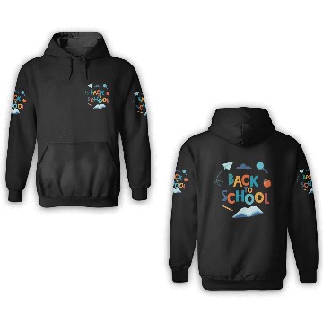 Discover back to school 3D Hoodies