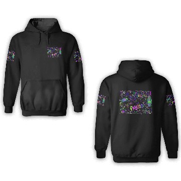 Discover Theoretical Physics Geek Nerd Stem Science 3D Hoodies