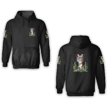 Discover Jackalope Rabbit 3D Hoodies