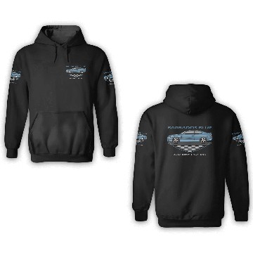 Discover Barbados Blue 3D Hoodies