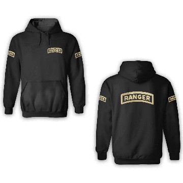 Discover us army ranger tab enameled 3D Hoodies