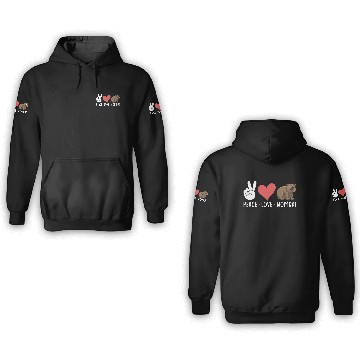 Discover Wombat Love 3D Hoodies