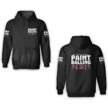 Discover Paintball Girl Paintballer Speedball Camouflage 3D Hoodies