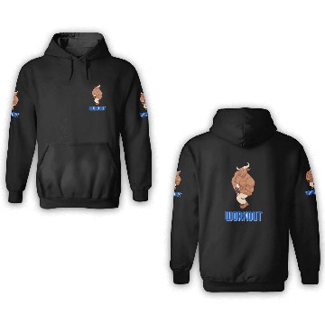 Discover Beast　Workout 3D Hoodies