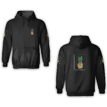 Discover Cool Pineapple Tropical Fruit The Villages 3D Hoodies
