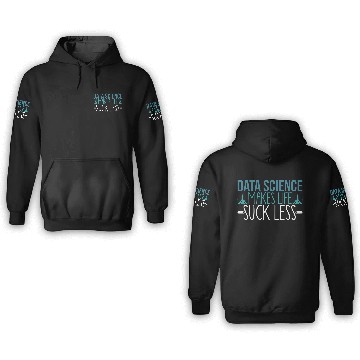Discover Data Science Joke Analyst Statistical Modeling Big 3D Hoodies