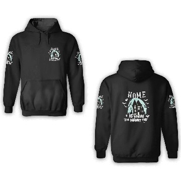 Discover Haunted House: Home is Where the Haunt Is 2 3D Hoodies