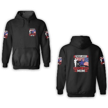 Discover Proud Army National Guard Mom 3D Hoodies