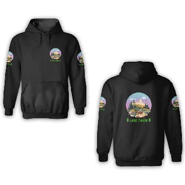 Discover Lake Tahoe California 3D Hoodies