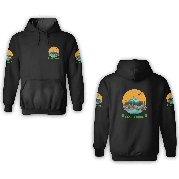 Discover Lake Tahoe California 3D Hoodies