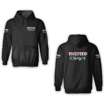 Discover registered nurse 3D Hoodies
