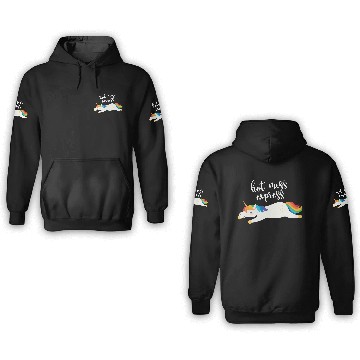 Discover Hot Mess Express Magical Unicorn 3D Hoodies
