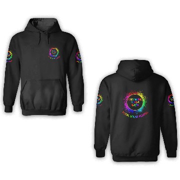 Discover Total Solar Eclipse Fort Wayne Indiana 4/28/24 Kid 3D Hoodies
