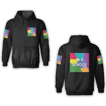 Discover Old school 1990s 3D Hoodies