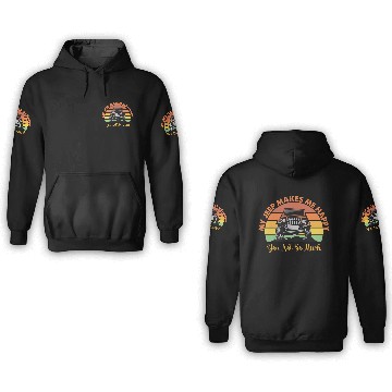 Discover my jeep makes me happy 3D Hoodies