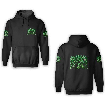 Discover Saint Patrick's Day Stuttgart Germany 3D Hoodies