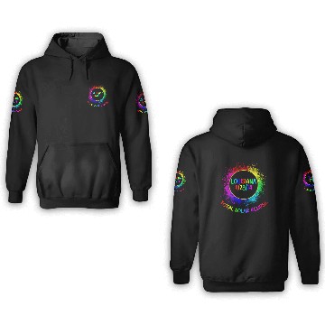 Discover Total Solar Eclipse Louisiana 4/28/24 Kids Eclipse 3D Hoodies