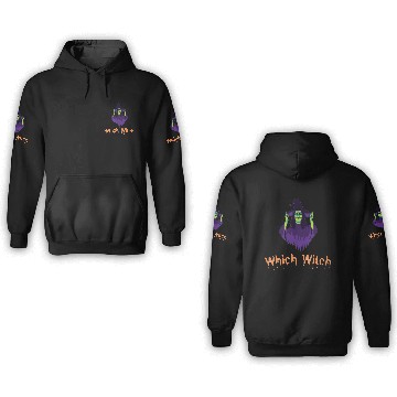 Discover Which Witch 3D Hoodies - Funny Halloween vaction