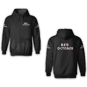 Discover Red october phillies 3D Hoodies