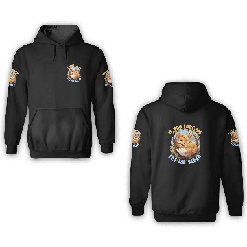 Discover Sleeping Fox Sleepyhead Napping Sleep Fox Lover 3D Hoodies
