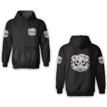 Discover Blossom with Cuteness 3D Hoodies