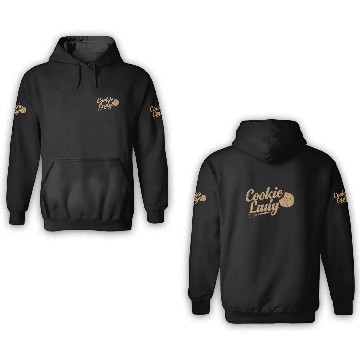 Discover Cookie Lady Confectioner Cake 3D Hoodies